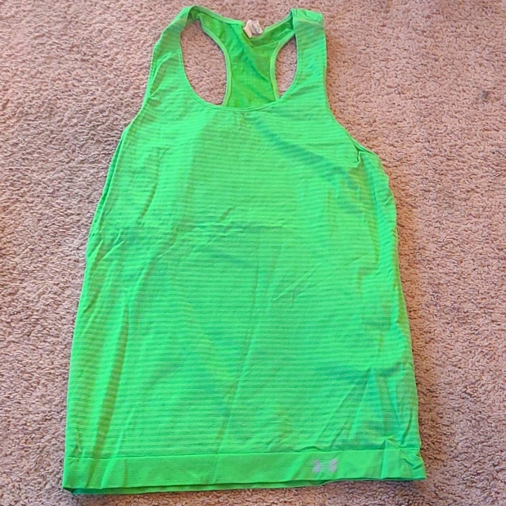 Green tank top